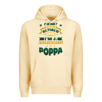 Pina Colada i'm not retired i'm a professional poppa Premium Hoodie - Jasminsmagicworld