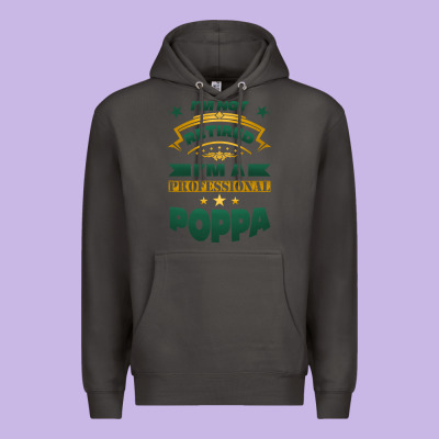I'm Not Retired I'm A Professional Poppa Premium Hoodie Designed By Jasminsmagicworld