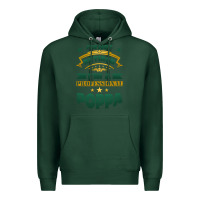 Sports Green i'm not retired i'm a professional poppa Premium Hoodie - Jasminsmagicworld