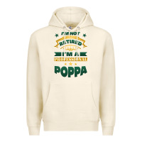 Tofu i'm not retired i'm a professional poppa Premium Hoodie - Jasminsmagicworld