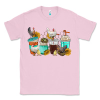 Bubblegum Pink chicken coffee cups Classic Tee - texasbilliewilder
