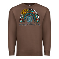 Chestnut happy mother's day rainbow Premium Sweatshirt - CowhideDigitalArt