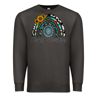 Smoke happy mother's day rainbow Premium Sweatshirt - CowhideDigitalArt