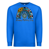 True Royal happy mother's day rainbow Premium Sweatshirt - CowhideDigitalArt