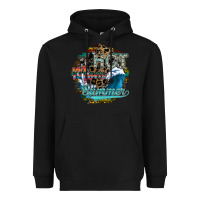Black hot mom summer Heavyweight Hoodie - SublimationCraftShop