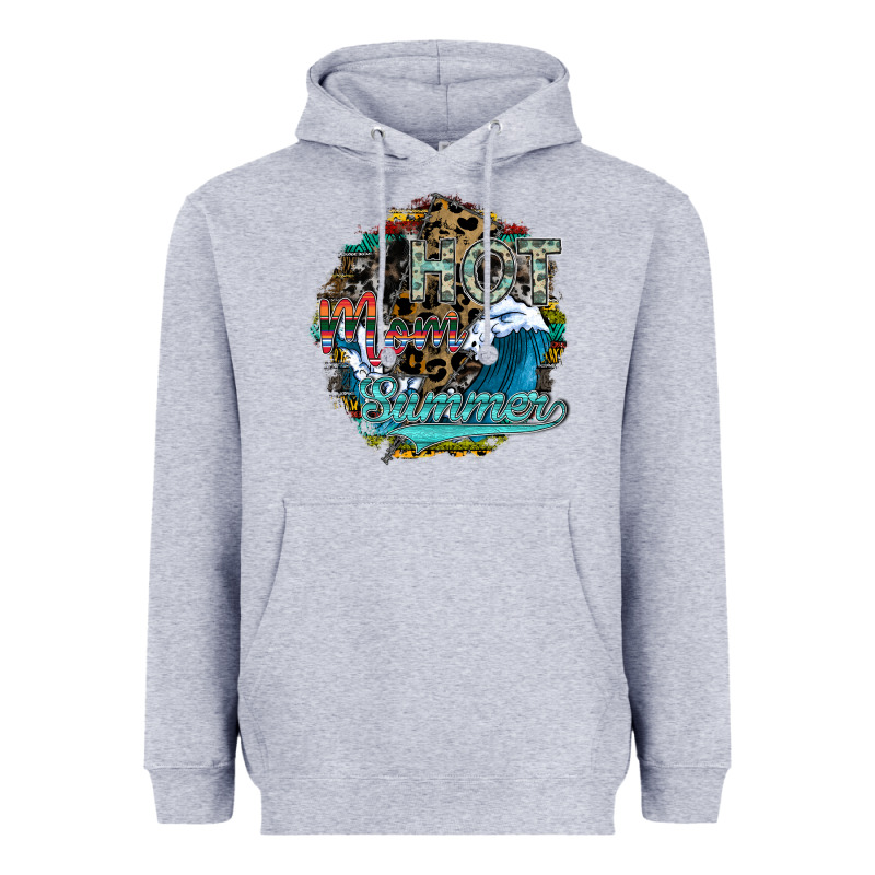 Hot Mom Summer Heavyweight Hoodie by SublimationCraftShop | Teevron
