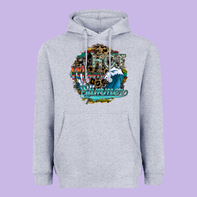 Hot Mom Summer Heavyweight Hoodie Designed By Sublimationcraftshop