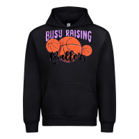 Black busy raising ballers Urban Hoodie - MaliasSmallBusiness