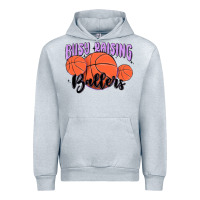 Heather Grey busy raising ballers Urban Hoodie - MaliasSmallBusiness