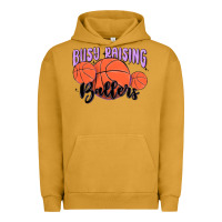 Pigment Peanut Butter busy raising ballers Urban Hoodie - MaliasSmallBusiness
