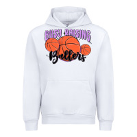 White busy raising ballers Urban Hoodie - MaliasSmallBusiness