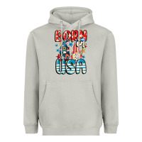 Moon Dust Born in USA gnomes 4th of July Heavyweight Hoodie - CowGirlArtShop