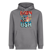 Storm Born in USA gnomes 4th of July Heavyweight Hoodie - CowGirlArtShop