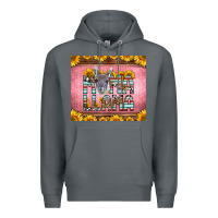 Rock mama llama sunflowers Premium Hoodie - LillyAllenDesigns