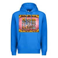 True Royal mama llama sunflowers Premium Hoodie - LillyAllenDesigns