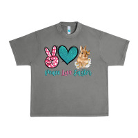 Tornado peace love easter with bunny and butterfly Urban Heavy Tee - Artiststas