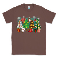 Chestnut christmas trees with baseball Classic Tee - Zillion Design Studio