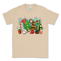 Mushroom christmas trees with baseball Classic Tee - Zillion Design Studio