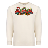 Sandshell christmas trucks Premium Sweatshirt - FaDigitalArtStudio
