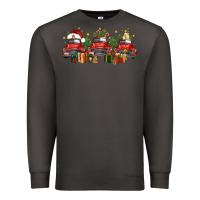 Smoke christmas trucks Premium Sweatshirt - FaDigitalArtStudio
