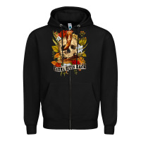 Black karma bites back Zipper Hoodie - RanaPortraitStore