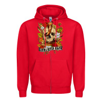 Red karma bites back Zipper Hoodie - RanaPortraitStore