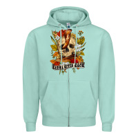 Seafoam karma bites back Zipper Hoodie - RanaPortraitStore