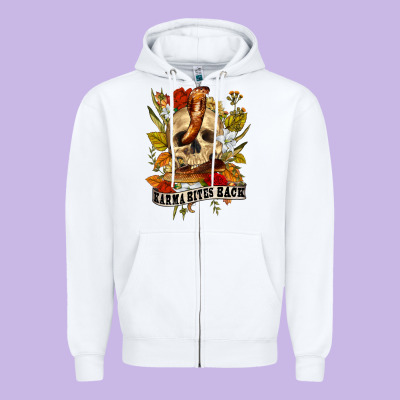 Zipper Hoodie karma bites back