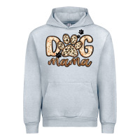 Heather Grey dog mama Urban Hoodie - MaliasSmallBusiness