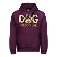 Mauve Wine dog mama Urban Hoodie - MaliasSmallBusiness