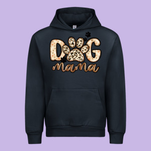 Dog Mama Urban Hoodie Designed By Maliassmallbusiness