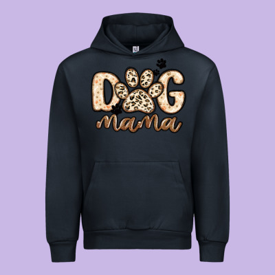 Dog Mama Urban Hoodie Designed By Maliassmallbusiness