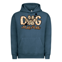 Pigment Midnight Navy dog mama Urban Hoodie - MaliasSmallBusiness