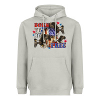 Moon Dust Born to be free 4th of july Heavyweight Hoodie - CowGirlArtShop