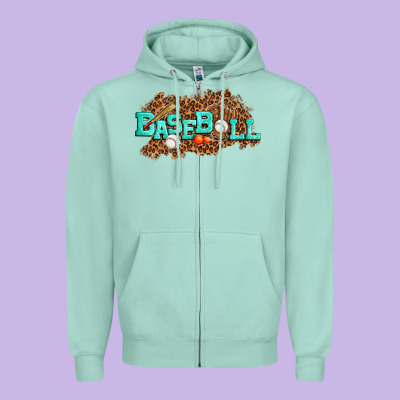 Zipper Hoodie baseball