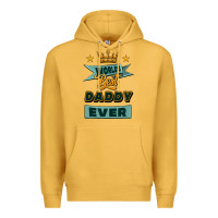 Mustard world's best daddy ever Premium Hoodie - Jasminsmagicworld