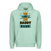 Seafoam world's best daddy ever Premium Hoodie - Jasminsmagicworld
