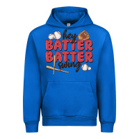 Cobalt hey batter batter swing Urban Hoodie - MaliasSmallBusiness