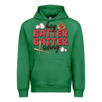 Emerald hey batter batter swing Urban Hoodie - MaliasSmallBusiness