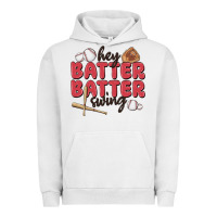 Pigment Lunar Rock hey batter batter swing Urban Hoodie - MaliasSmallBusiness