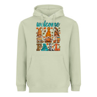 Matcha welcome fall gnome Heavyweight Hoodie - HRA Design Shop