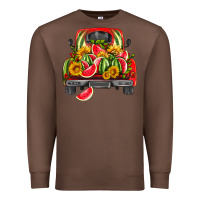 Chestnut watermelon and truck Premium Sweatshirt - HRA Design Shop