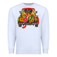 White watermelon and truck Premium Sweatshirt - HRA Design Shop