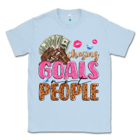 Dusty Blue chasing goals not people Classic Tee - texasbilliewilder