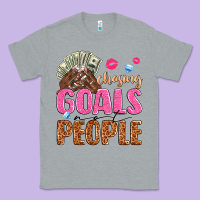 Classic Tee chasing goals not people