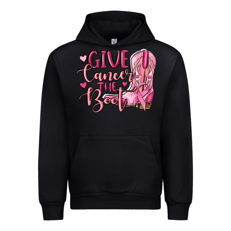 Give Cancer The Boot Urban Hoodie by MaliasSmallBusiness | Teevron