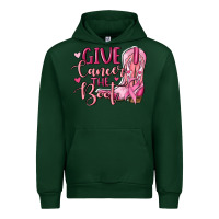 Forest Green give cancer the boot Urban Hoodie - MaliasSmallBusiness