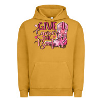 Pigment Peanut Butter give cancer the boot Urban Hoodie - MaliasSmallBusiness