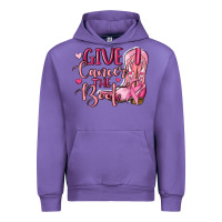 Tulip give cancer the boot Urban Hoodie - MaliasSmallBusiness