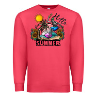 Cardinal hello summer Premium Sweatshirt - CowhideDigitalArt